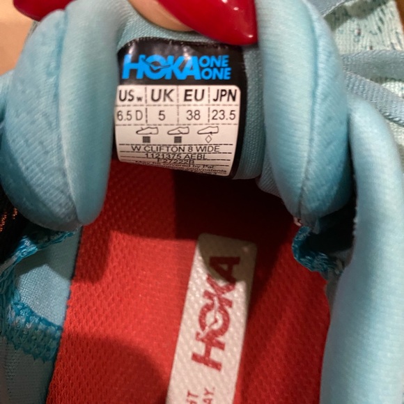 Blue HOKAS Clifton 8 - Picture 4 of 4